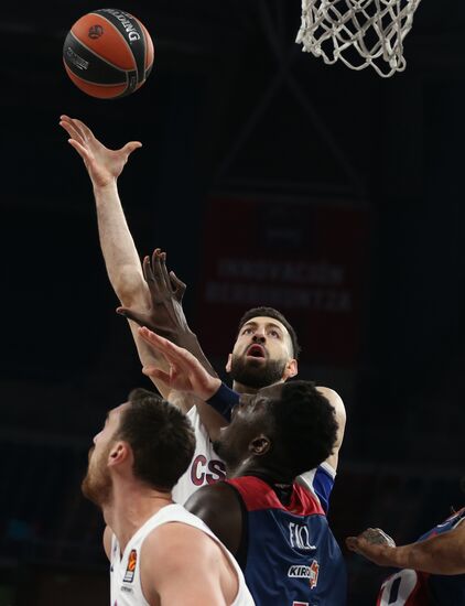 Spain Basketball Euroleague Baskonia - CSKA