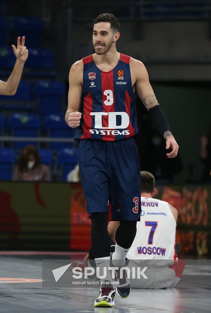 Spain Basketball Euroleague Baskonia - CSKA