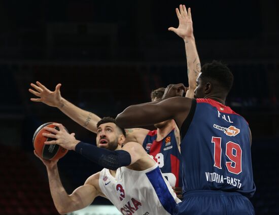 Spain Basketball Euroleague Baskonia - CSKA