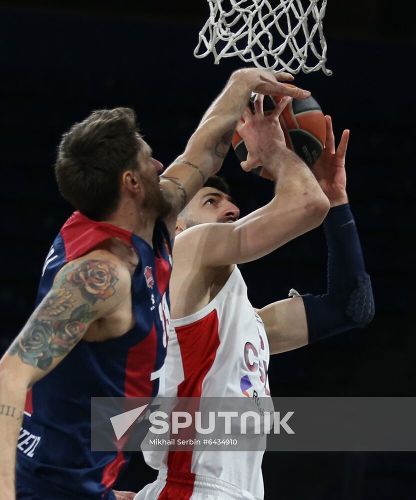 Spain Basketball Euroleague Baskonia - CSKA