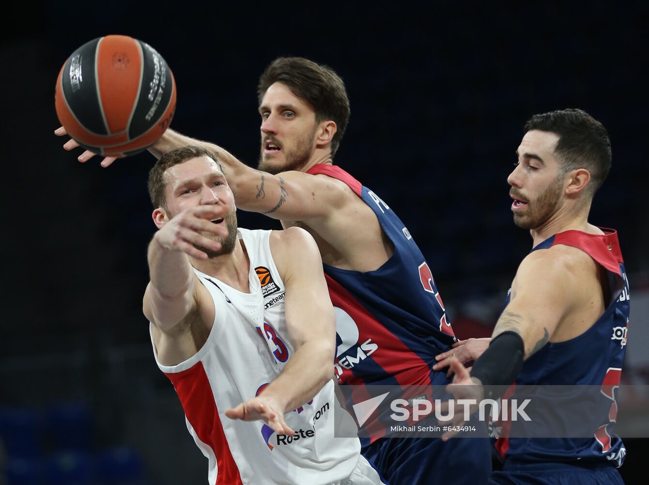 Spain Basketball Euroleague Baskonia - CSKA