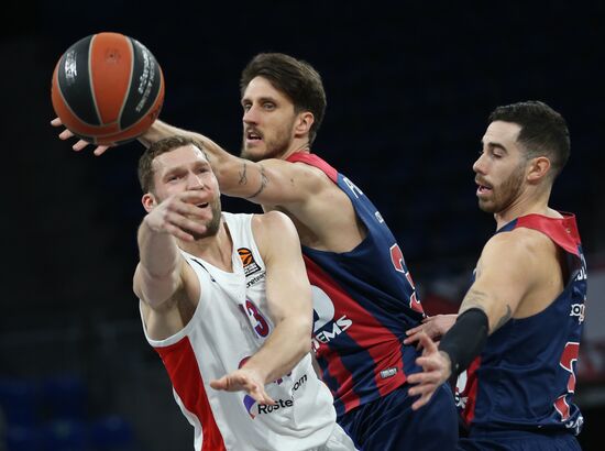 Spain Basketball Euroleague Baskonia - CSKA