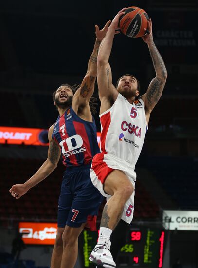 Spain Basketball Euroleague Baskonia - CSKA