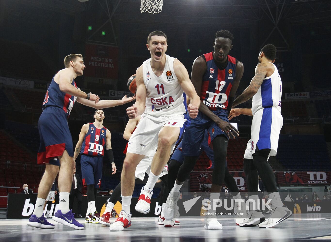 Spain Basketball Euroleague Baskonia - CSKA