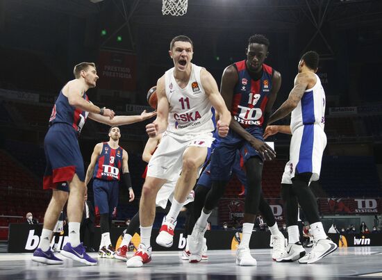 Spain Basketball Euroleague Baskonia - CSKA