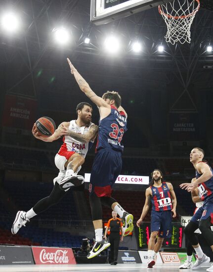 Spain Basketball Euroleague Baskonia - CSKA