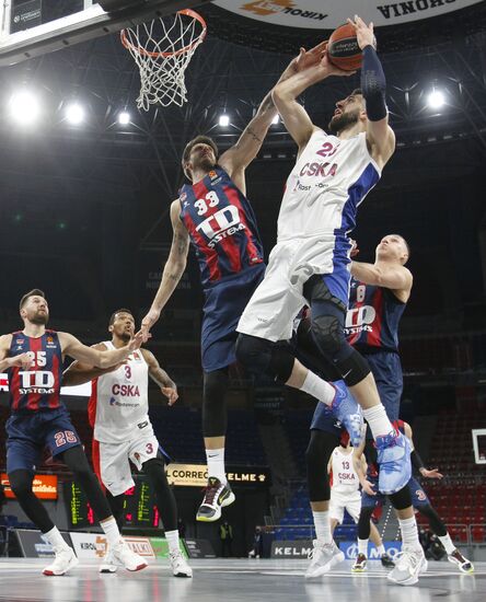 Spain Basketball Euroleague Baskonia - CSKA