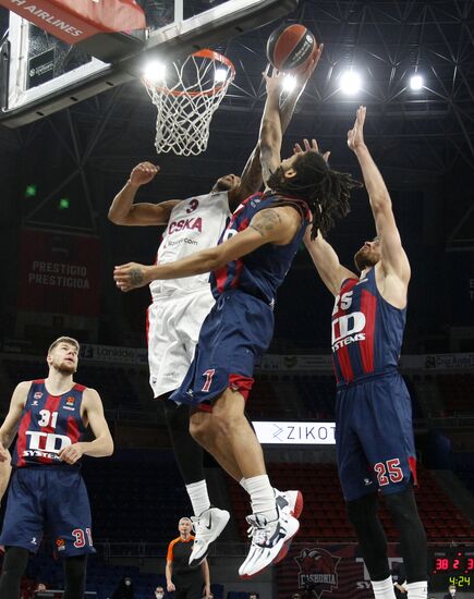 Spain Basketball Euroleague Baskonia - CSKA