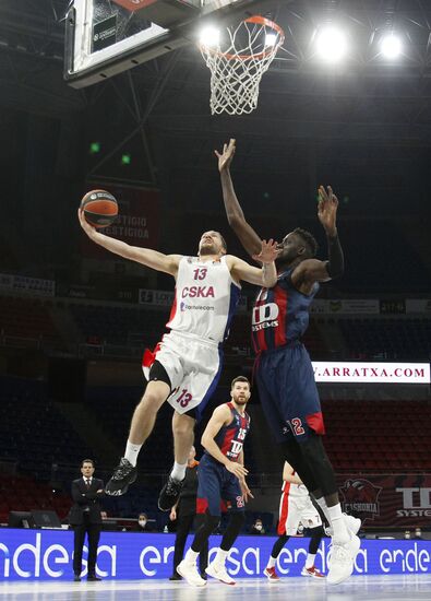 Spain Basketball Euroleague Baskonia - CSKA