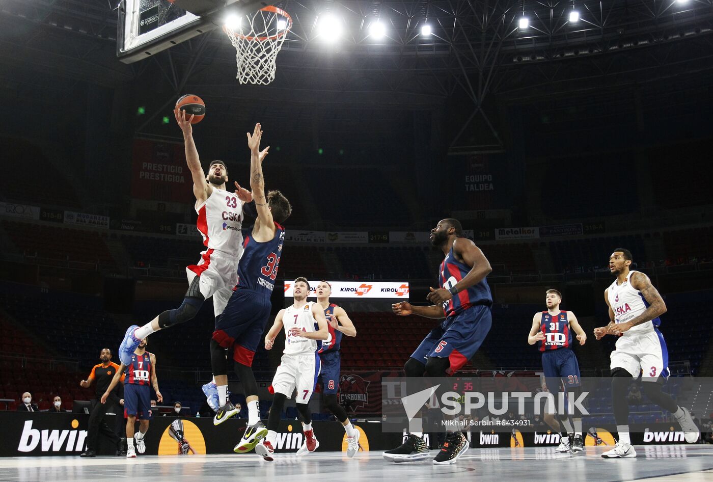 Spain Basketball Euroleague Baskonia - CSKA