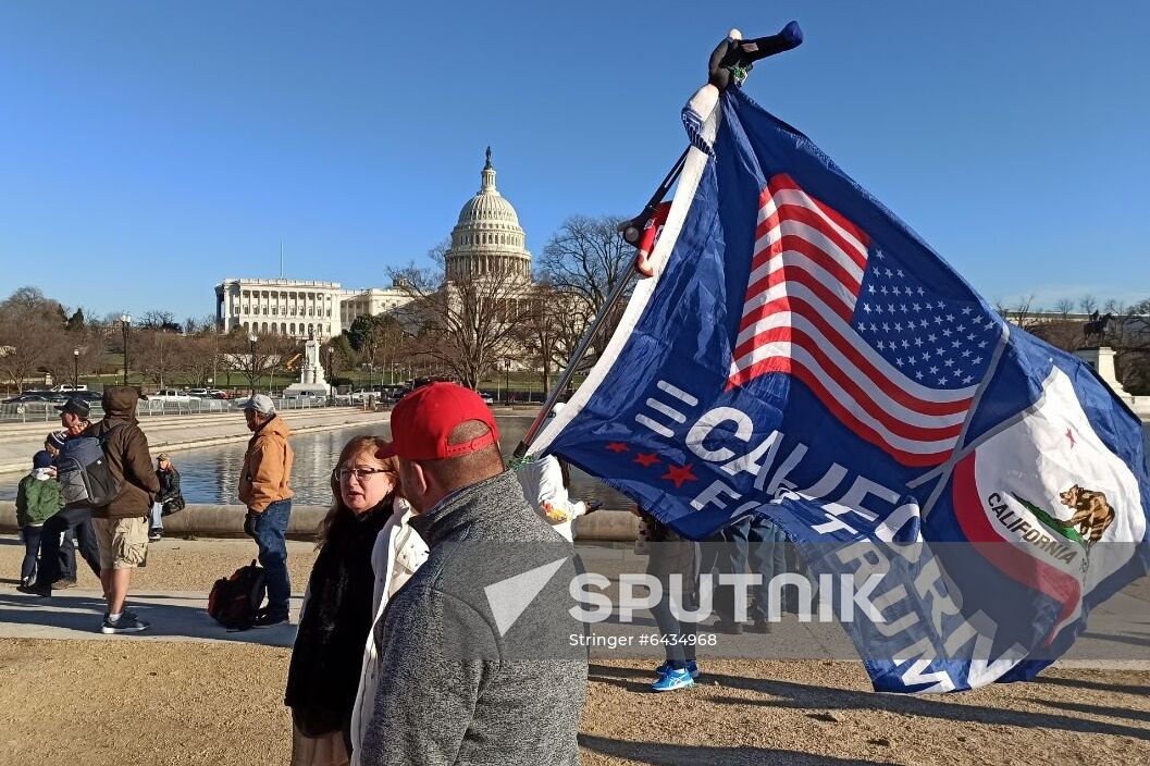 US Trump Supporters Rally Aftermath