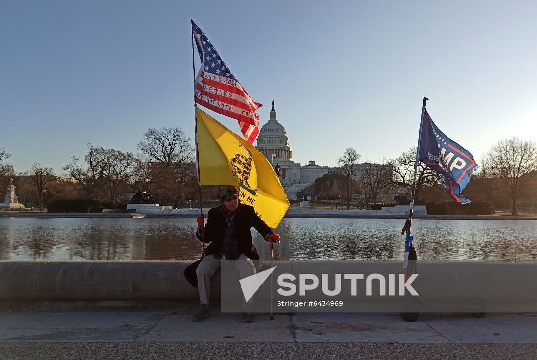 US Trump Supporters Rally Aftermath