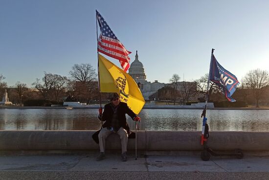 US Trump Supporters Rally Aftermath