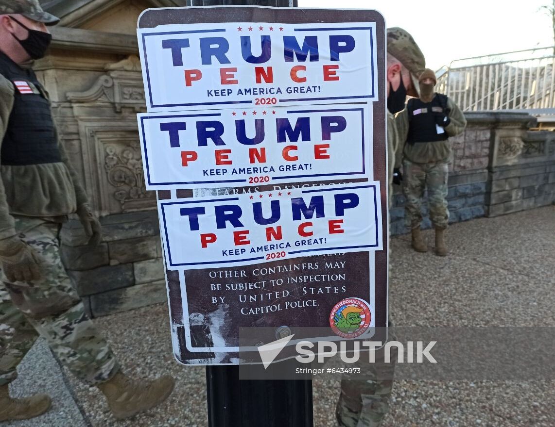 US Trump Supporters Rally Aftermath