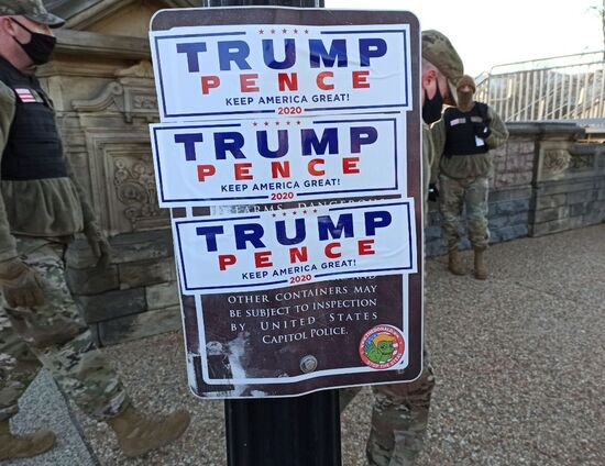 US Trump Supporters Rally Aftermath