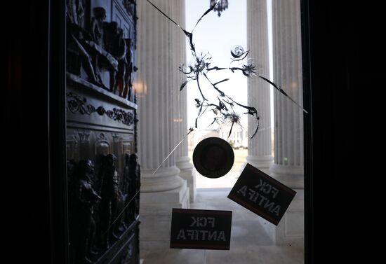 US Trump Supporters Rally Aftermath