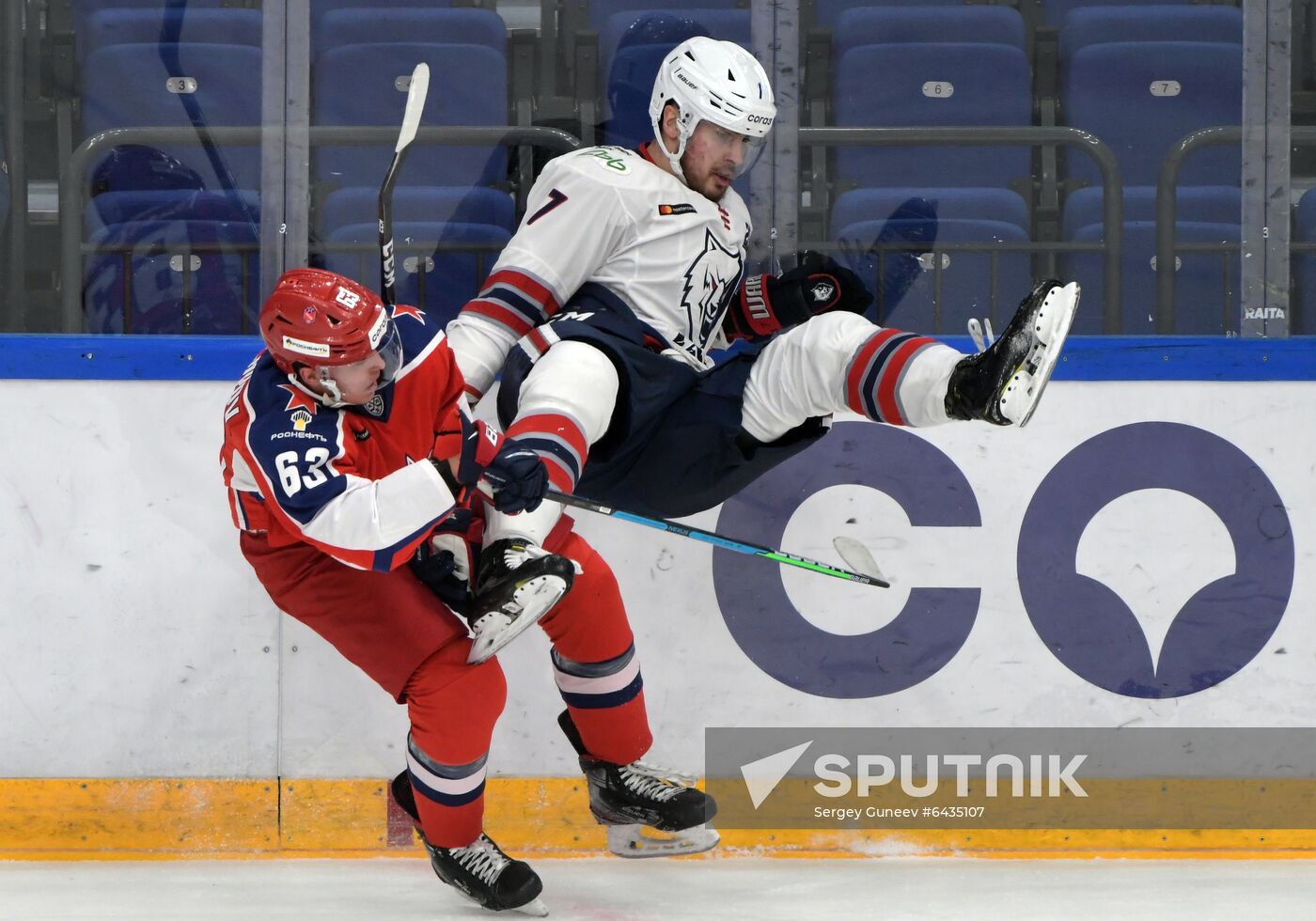 Russia Ice Hockey CSKA - Neftekhimik