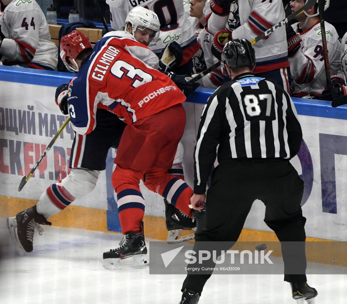 Russia Ice Hockey CSKA - Neftekhimik