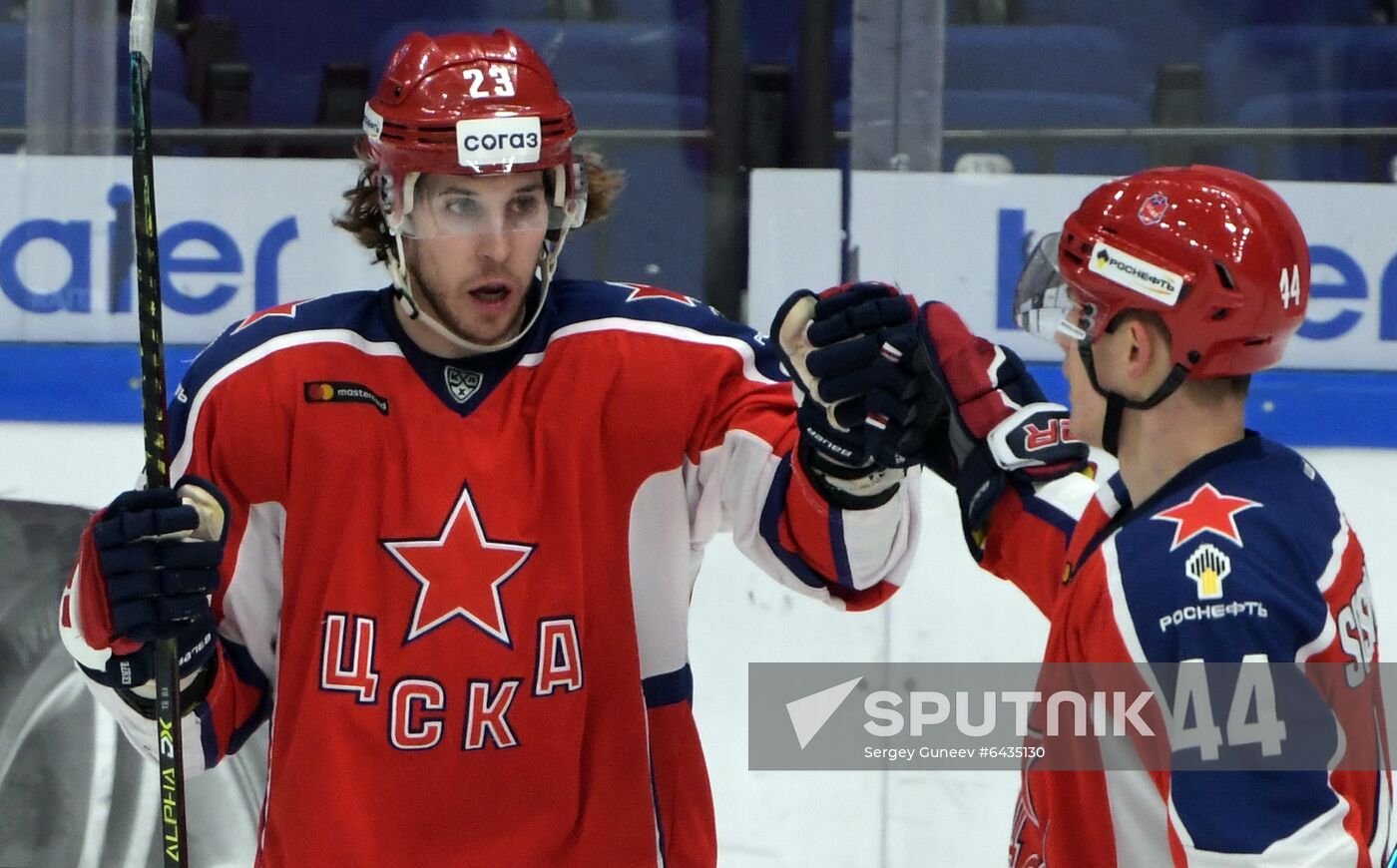 Russia Ice Hockey CSKA - Neftekhimik