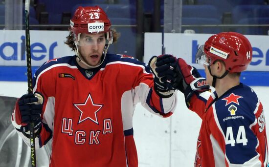 Russia Ice Hockey CSKA - Neftekhimik