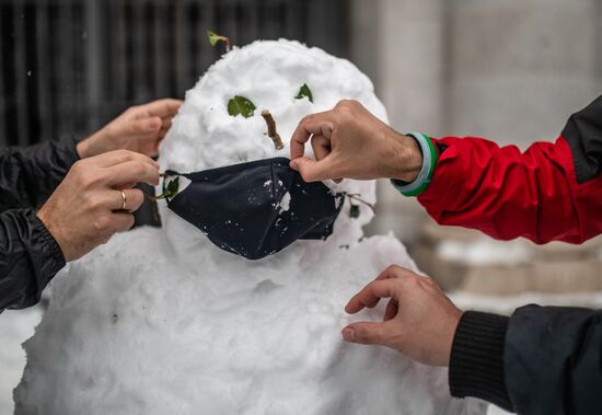 Spain Snowfall