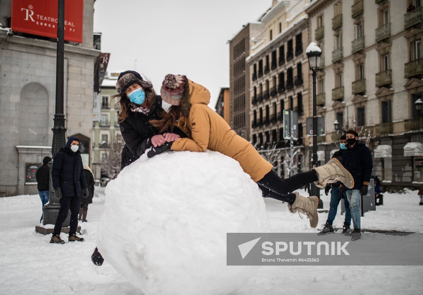 Spain Snowfall
