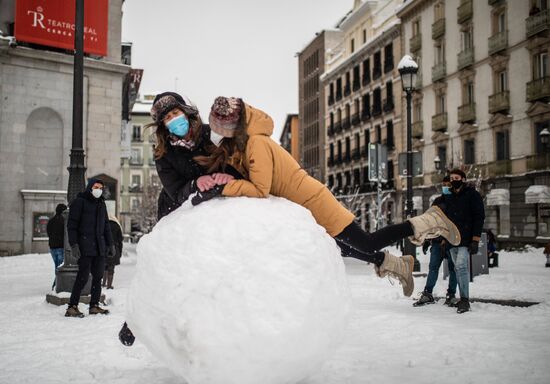 Spain Snowfall