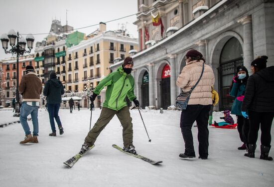 Spain Snowfall