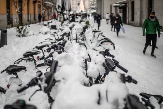 Spain Snowfall