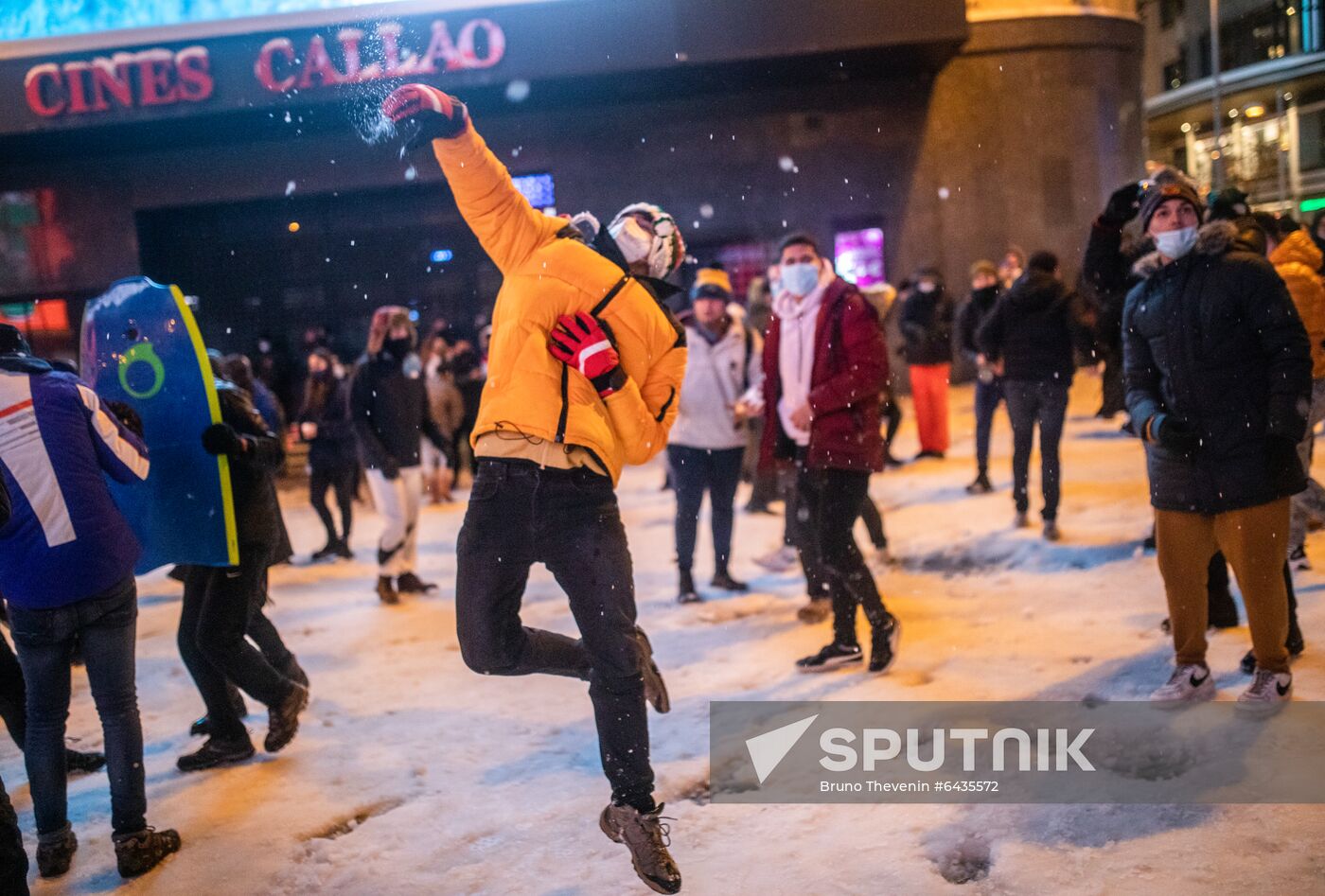 Spain Snowfall