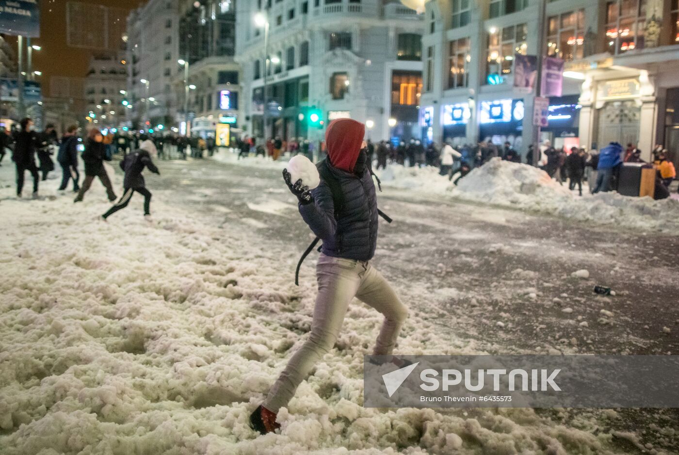 Spain Snowfall