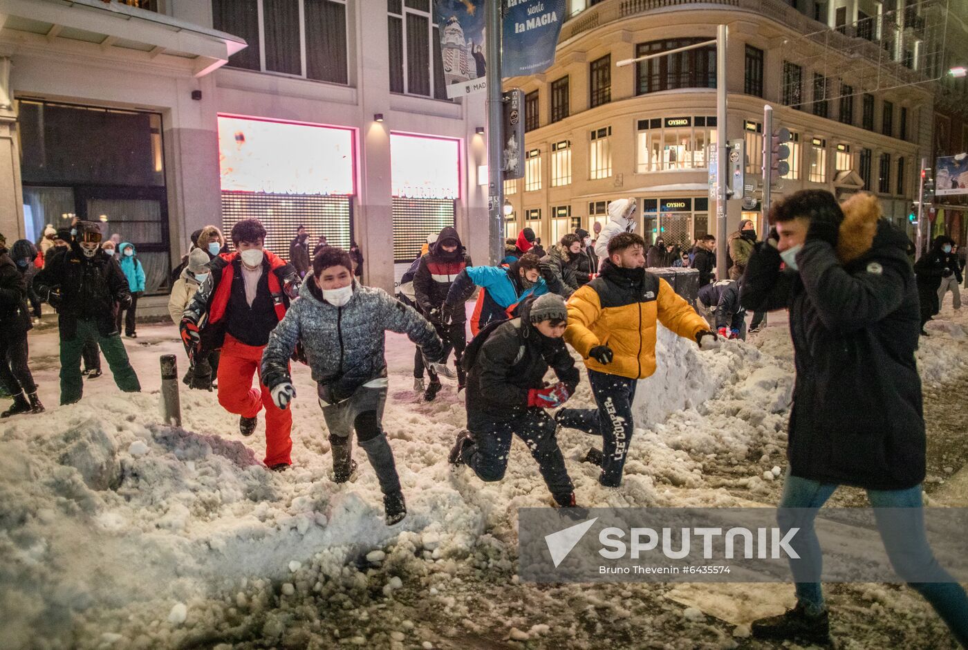 Spain Snowfall