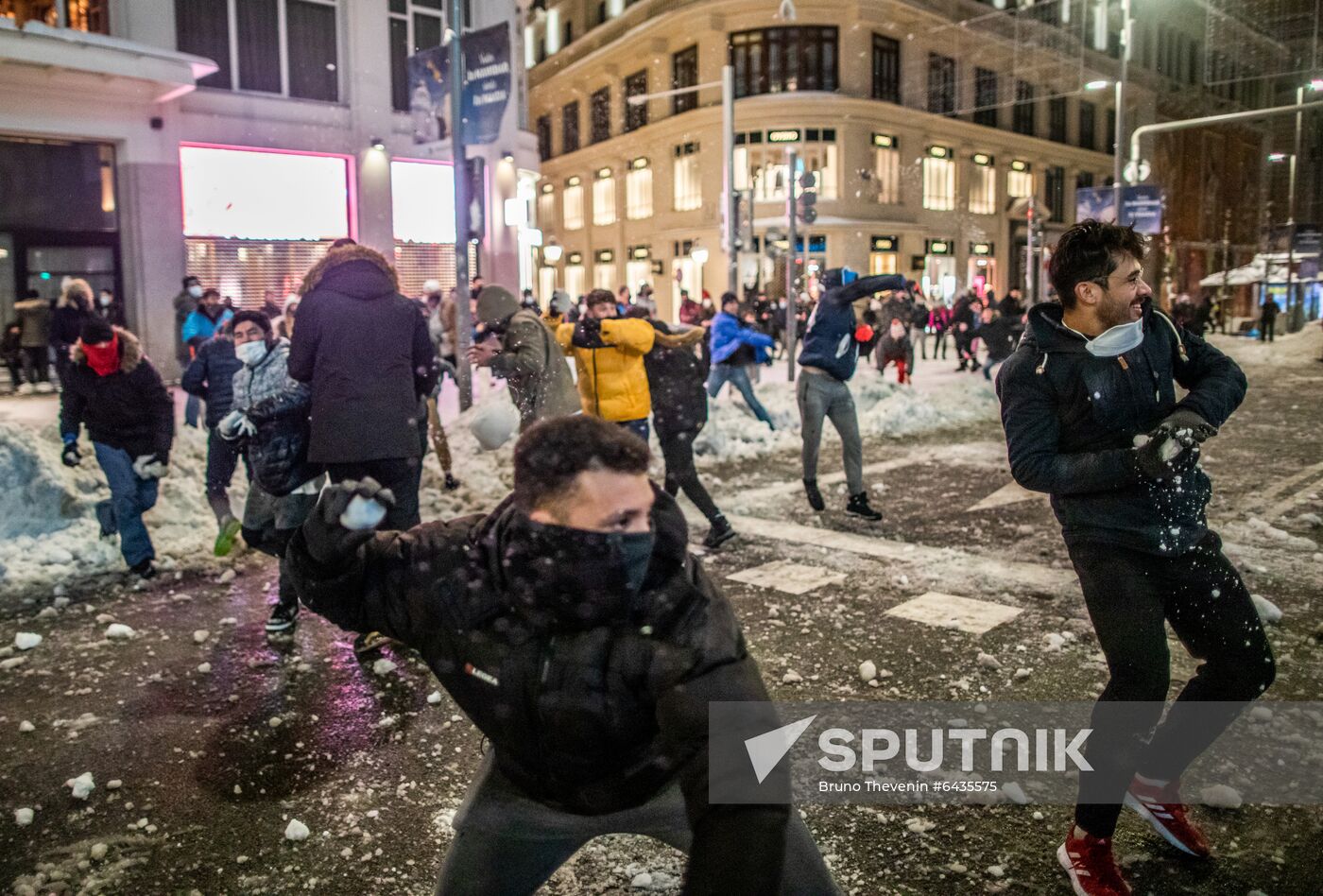 Spain Snowfall