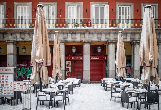 Spain Snowfall