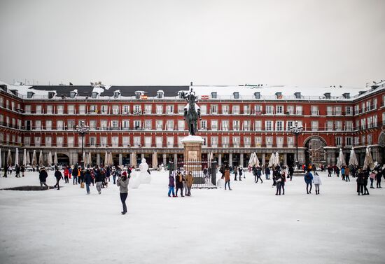 Spain Snowfall