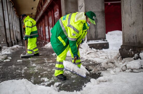 Spain Snowfall
