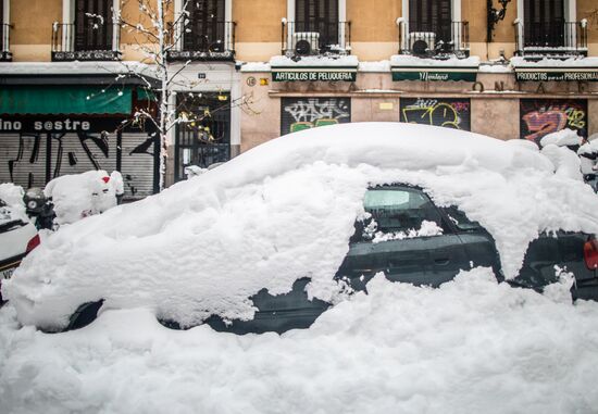Spain Snowfall