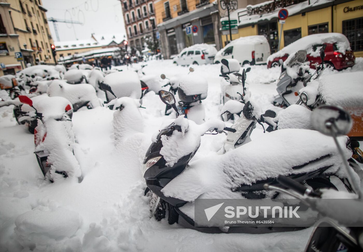 Spain Snowfall