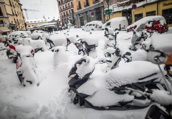 Spain Snowfall