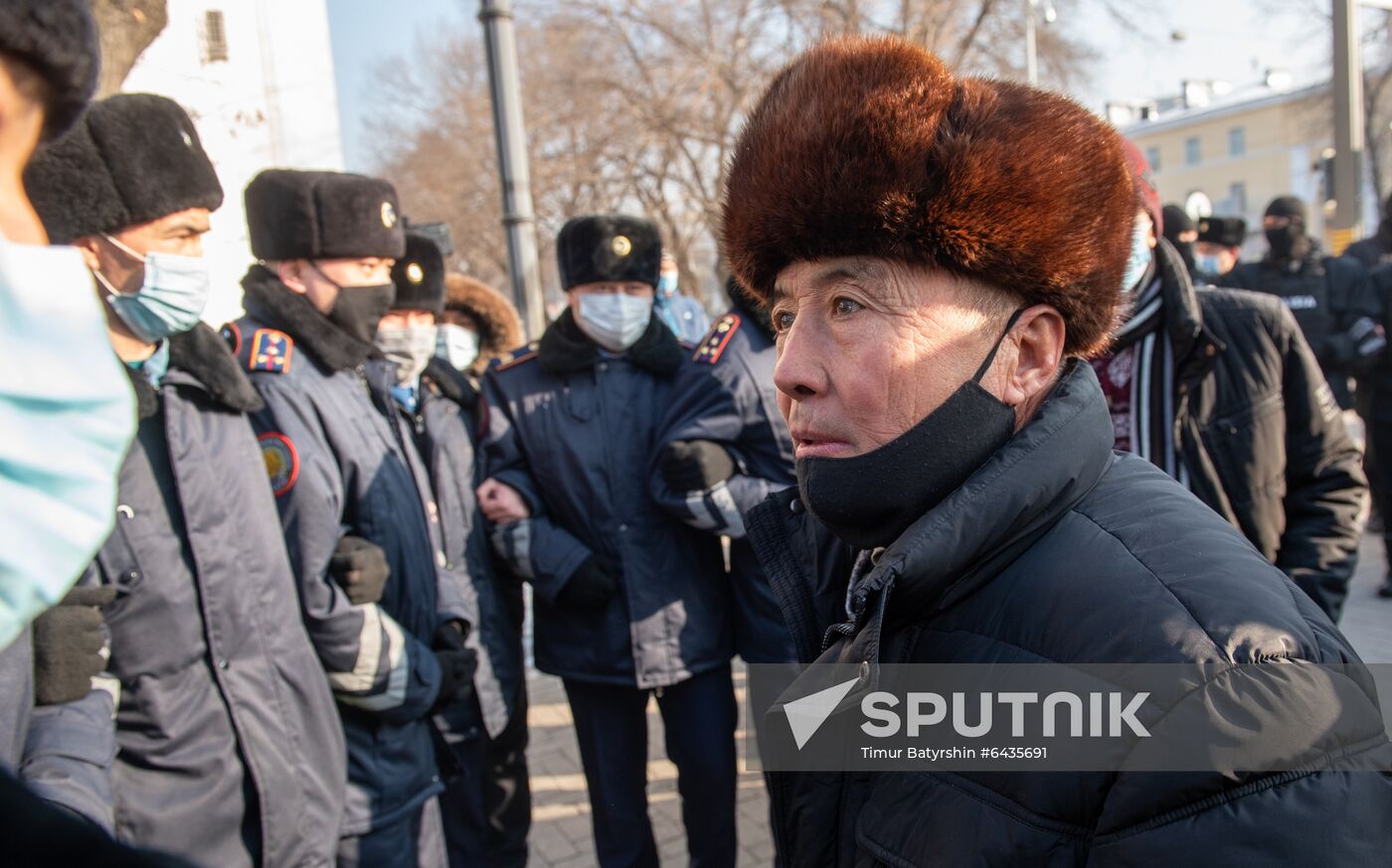 Kazakhstan Parliamentary Elections Protests