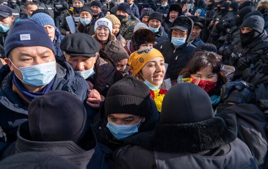 Kazakhstan Parliamentary Elections Protests