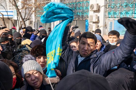 Kazakhstan Parliamentary Elections Protests