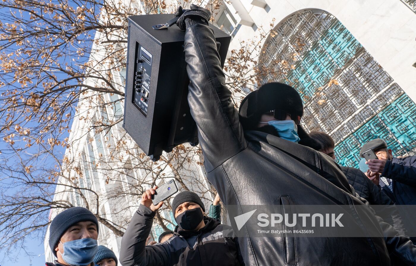 Kazakhstan Parliamentary Elections Protests