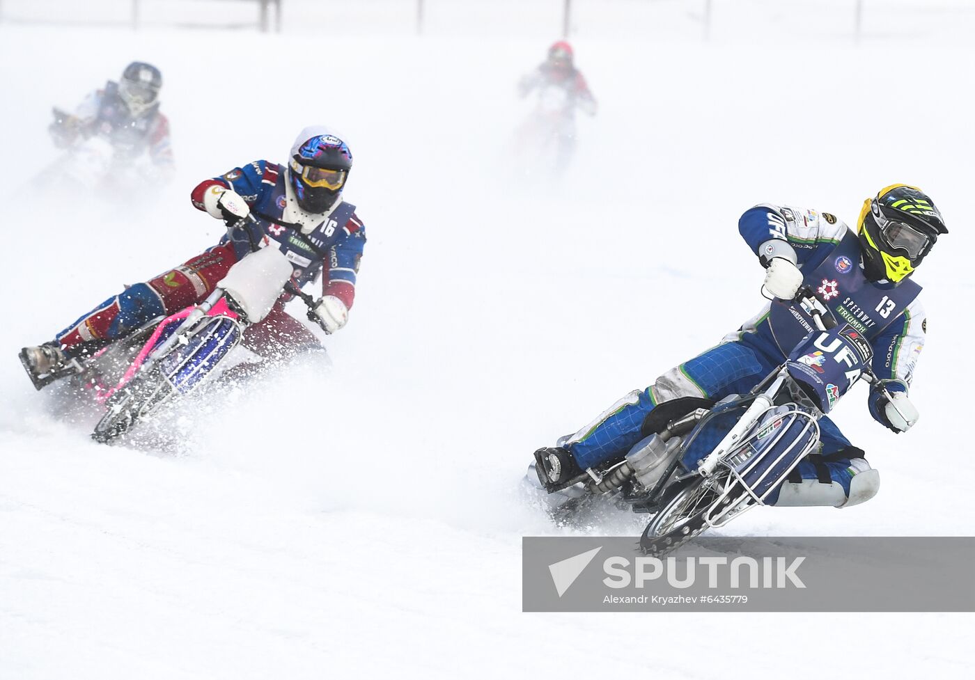 Russia Winter Ice Speedway Race