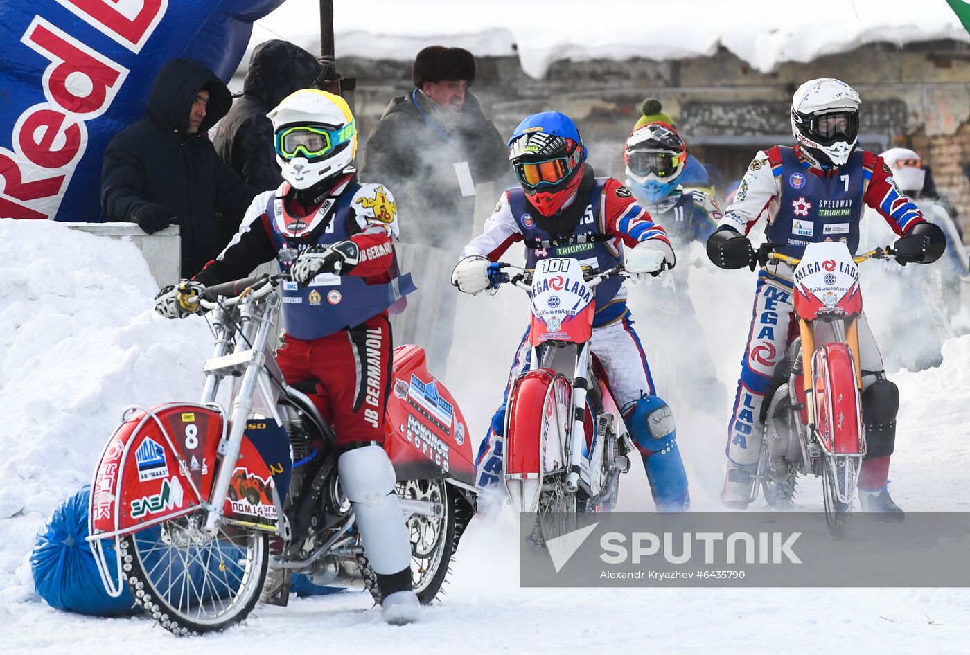 Russia Winter Ice Speedway Race