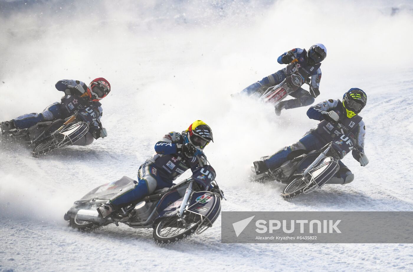 Russia Winter Ice Speedway Race