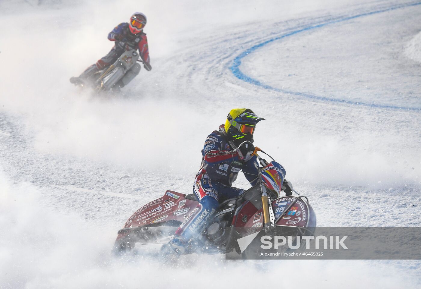 Russia Winter Ice Speedway Race