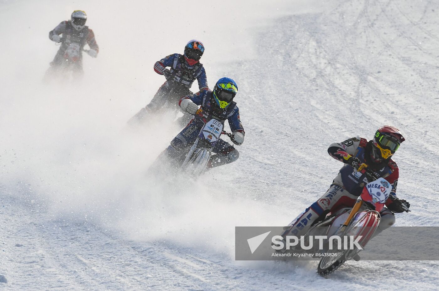 Russia Winter Ice Speedway Race