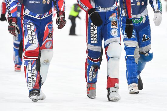 Russia Winter Ice Speedway Race