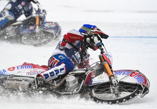 Russia Winter Ice Speedway Race